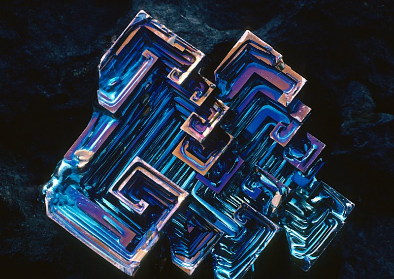 Bismuth-Crystals