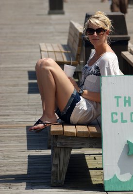 Sarah at Folly Beach