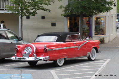 1956 Ford Fairlane Convertible Fiesta Red
