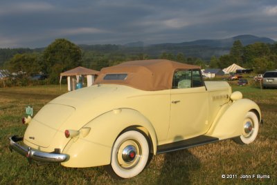 1937 Packard Six 115C Convertible Coupe