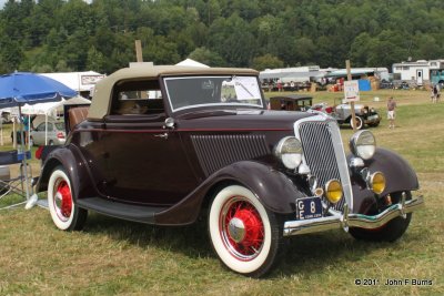 Best of Show Prewar 1934 Ford DeLuxe Cabriolet