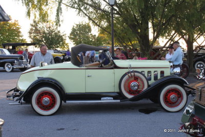 1931 Hudson Greater Eight Boat-Tailed Sport Roadster