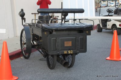 1884 De Dion Bouton Et Trepardoux Dos-A-Dos Steam Runabout