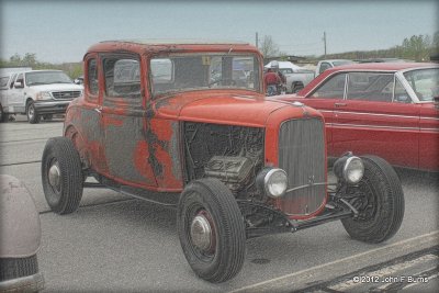 1932 Ford 5 Window Coupe - Photo Edited