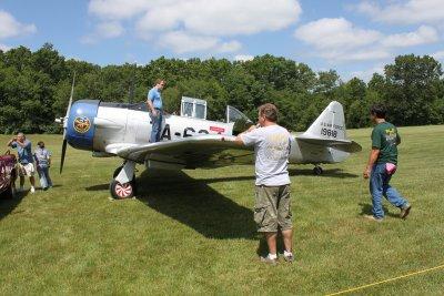 AT-6 Texan WWII Fighter Trainer
