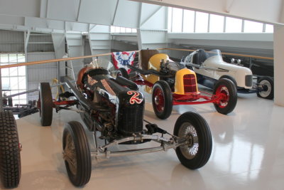 Race Car Hangar Display