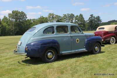 1941 Ford Fordor - Mass State Police Car
