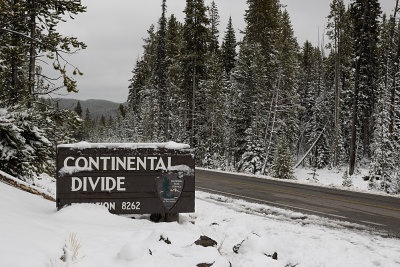 continental divide...
