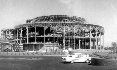 Gammage Auditorium Under Construction