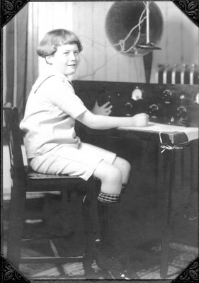 Bill Podlich at early radio