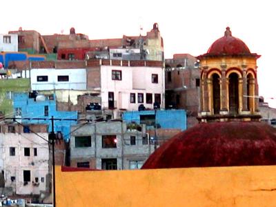 view from Mesn de los Poetas, iglesia