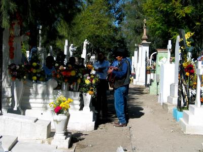 cemetery - guitar y accordian