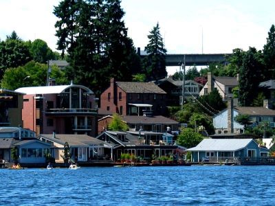 portage bay - houseboats