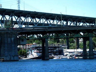 I-5 & university bridges - 2