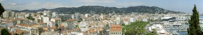 Panorama Cannes, France