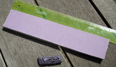 #226   Light lavender & Carbon Fiber  