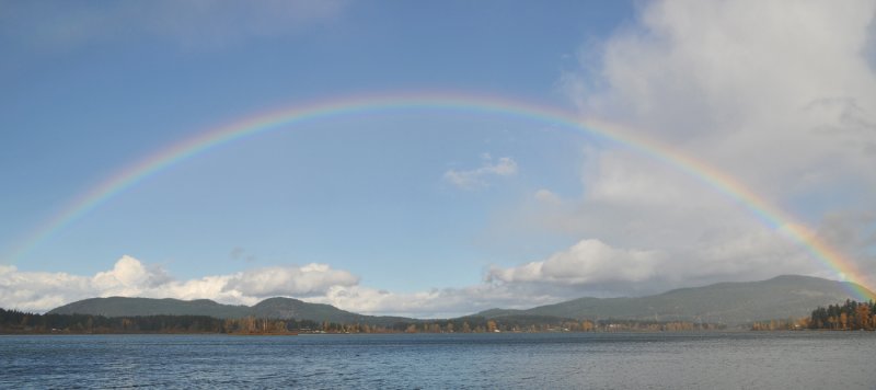 Rainbow - Gail Robertson<br>North Shore Photographic Challenge 2012<br>Open