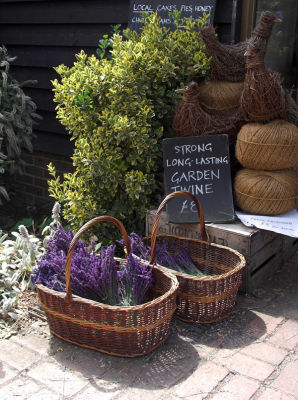 Lavender baskets