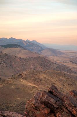 Moutains at Dusk