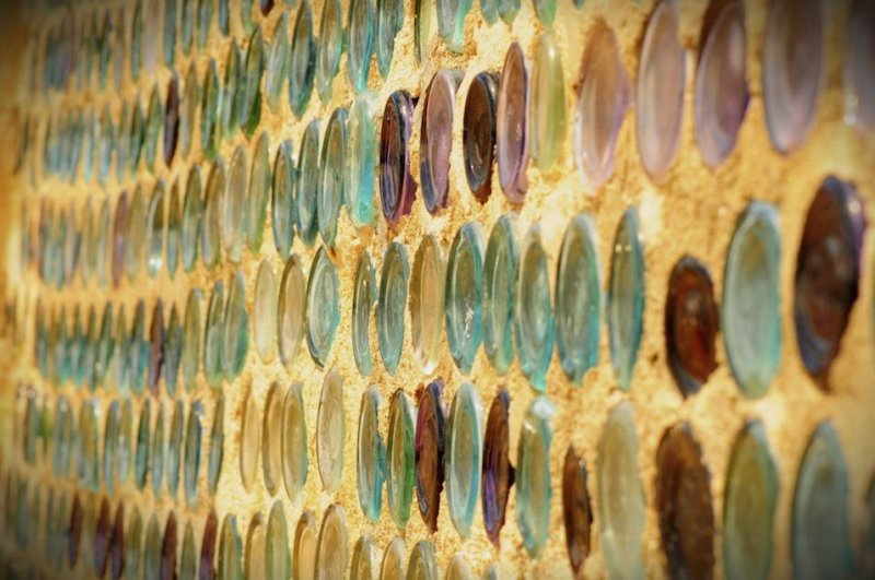 Bottle House Wall