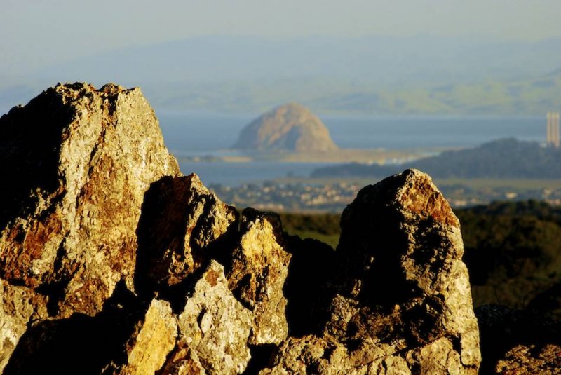 Rocks and Morro Rock