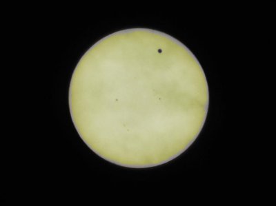 The Transit of Venus (Plus Sunspots!) - from Sunny Portland!