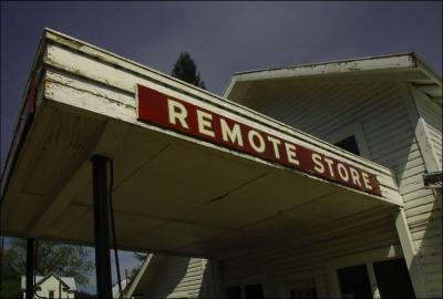 The Remote Store, in Remote, Oregon