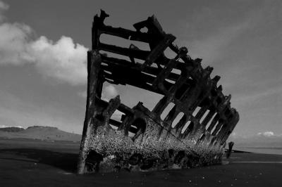1923 Wreck of the Peter Iredale at Fort Stevens