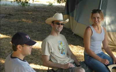 Family Camping at Malibu Creek State Park