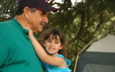 Family Camping at Malibu Creek State Park