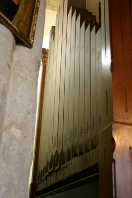 Trustam Organ 1889 - Side Pipes