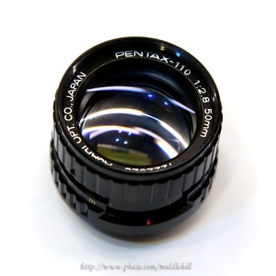 Pentax-110 50mm f/2.8