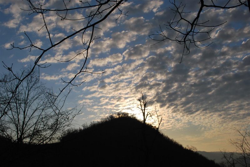 Sunrise on East Pinnacle