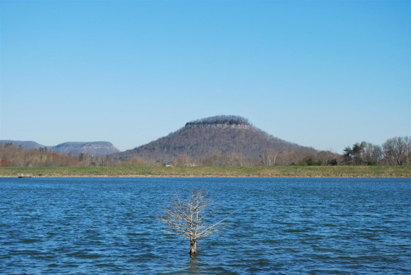 Owsley Lake and Pilot Knob