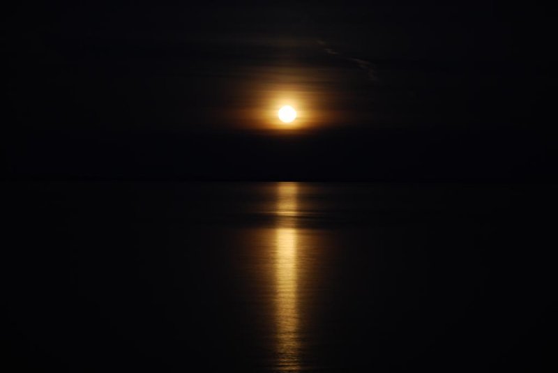 Moonrise on Whitefish Bay