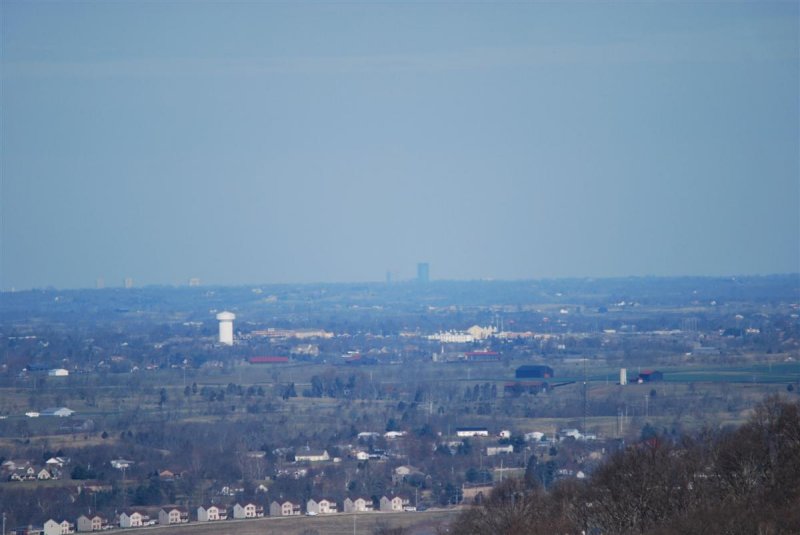 Lexington from Berea Woods