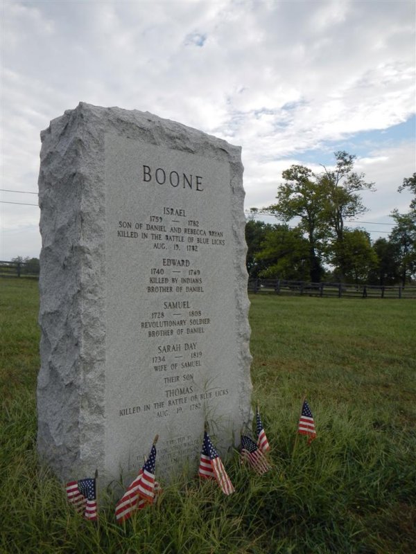 Boone Family Marker