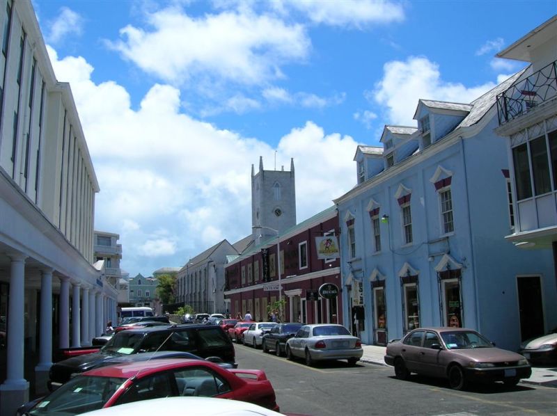 A street in Nassau