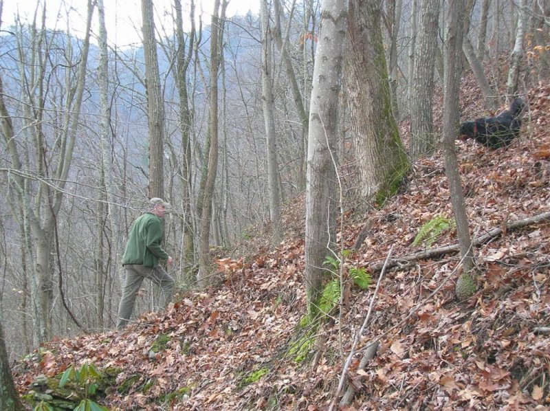 Ed and Chazzy Go Off-Trail