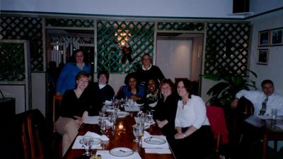 Vegas '04:  Carolyn, Alice, Dawn, Bree, Helen, Nia, Missy, Chris