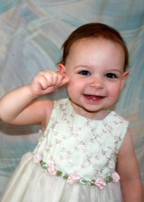 Addy is too cute!