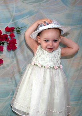 Hat on!