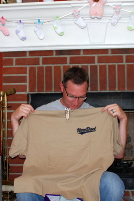 New Dad shirt...part of Adam's Daddy's Tool Bag