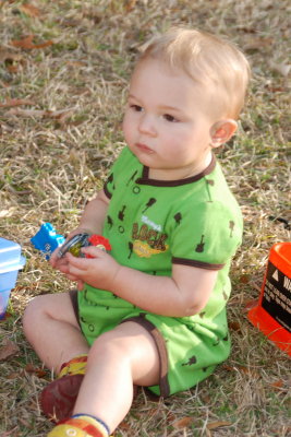 Where did everyone go?  I wanted to go on the hayride, too!