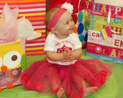 Bella's 2nd birthday outfit