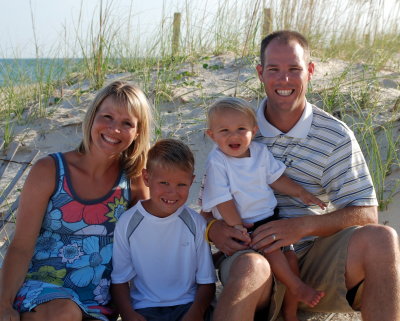 Hickman family beach photos