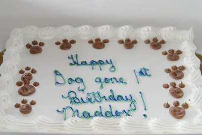 Maddox's first birthday cake