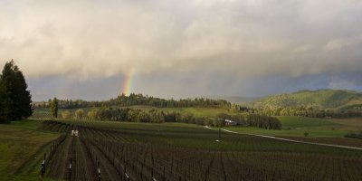 Rainbow over King Estates