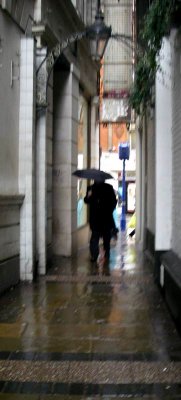 Marylebone Lane Raindrops