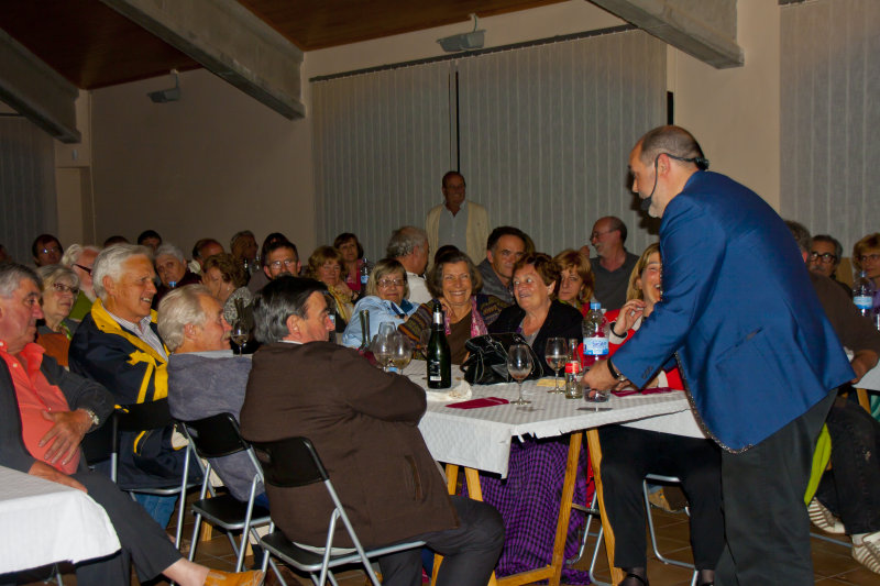 Actuaci del Mg Jordi Cumelles al Sopar del Municipi 2011